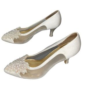 Miranda Heels with Pearl Accents‎